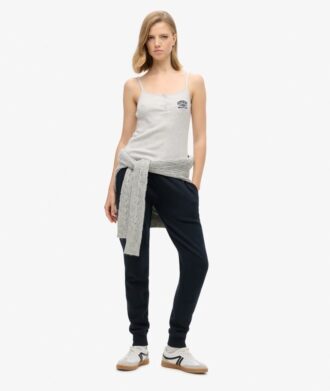 Top a spalline con bottoni Athletic Essentials
