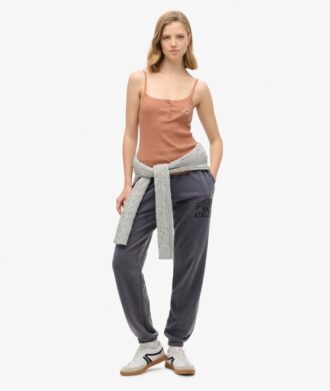 Top a spalline con bottoni Athletic Essentials