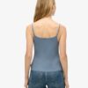 Top a spalline con bottoni Athletic Essentials