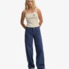 Top a spalline con bottoni ricamati Athletic Essentials