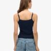 Top a spalline con stampa e bottoni Athletic Essentials