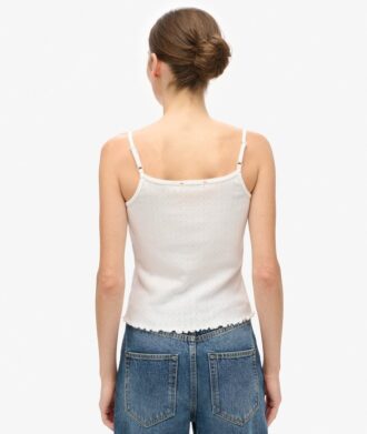 Top a spalline con stampa grafica Athletic Essentials