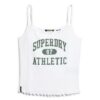 Top a spalline con stampa grafica Athletic Essentials