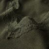 Top a spalline in Organic Cotton con pizzo a costine