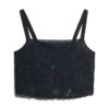 Top a spalline ricamato Ibiza