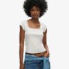 Top Athletic Essentials con scollo quadrato