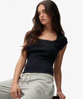 Top Athletic Essentials con scollo quadrato