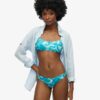 Top bikini a balconcino stampato Top bikini a balconcino stampato