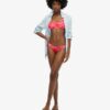 Top bikini a balconcino stampato