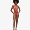 Top bikini a balconcino stampato