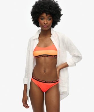 Top bikini a bralette elasticizzato