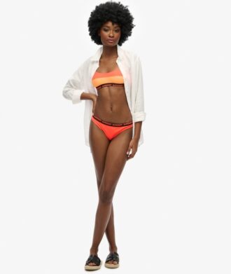Top bikini a bralette elasticizzato