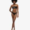 Top bikini a fascia con logo Top bikini a fascia con logo