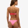 Top bikini a fascia con logo Top bikini a fascia con logo