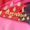 Top bikini a fascia tropicale