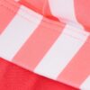 Top bikini a triangolo a righe