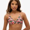 Top bikini a triangolo con incrocio sulla schiena Top bikini a triangolo con incrocio sulla schiena