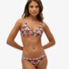 Top bikini a triangolo con incrocio sulla schiena Top bikini a triangolo con incrocio sulla schiena