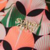 Top bikini a triangolo con incrocio sulla schiena Top bikini a triangolo con incrocio sulla schiena
