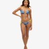 Top bikini a triangolo con lacci