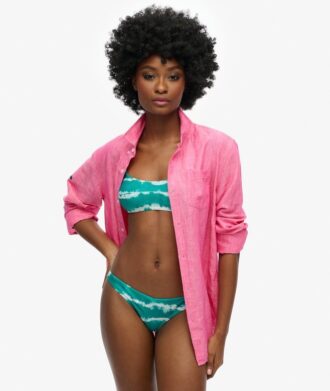 Top bikini riciclato tie-dye