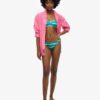 Top bikini riciclato tie-dye Top bikini riciclato tie-dye