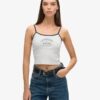 Top corto a spalline Athletic Essentials