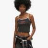 Top corto a spalline Athletic Essentials