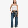 Top corto a spalline Athletic Essentials