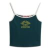 Top corto a spalline Athletic Essentials