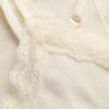 Top corto con spalline e bordi in pizzo Athletic Essentials