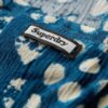Top da spiaggia con stampa e scollo all’americana