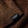 Top gilet in maglia merino con collo rotondo