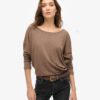 Top in jersey a maniche lunghe Top in jersey a maniche lunghe