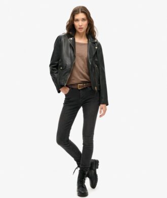 Top in jersey a maniche lunghe
