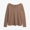 Top in jersey a maniche lunghe Top in jersey a maniche lunghe