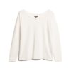 Top in jersey a maniche lunghe