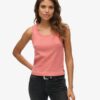 Top senza maniche con bordi in pizzo Athletic Essentials Top senza maniche con bordi in pizzo Athletic Essentials