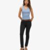 Top senza maniche con bordi in pizzo Athletic Essentials