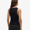 Top senza maniche con bordi in pizzo Athletic Essentials Top senza maniche con bordi in pizzo Athletic Essentials