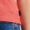 Top senza maniche con bordi in pizzo Athletic Essentials