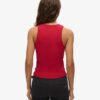 Top senza maniche con bordi in pizzo Athletic Essentials