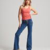 Top senza maniche con bordi in pizzo Athletic Essentials