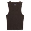 Top senza maniche con bordi in pizzo Vintage della linea Athletic Essentials