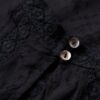 Top senza maniche con collo alto in pizzo