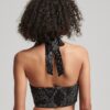 Top vintage con scollo all’americana
